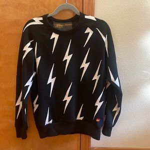 Lighting Bolt Aviator Nation Sweatshirt XS